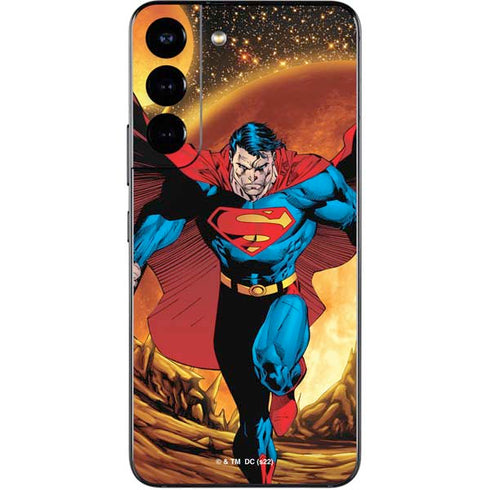 DC Comics Superman Action Pose Art By Jim Lee Galaxy S22 Skin